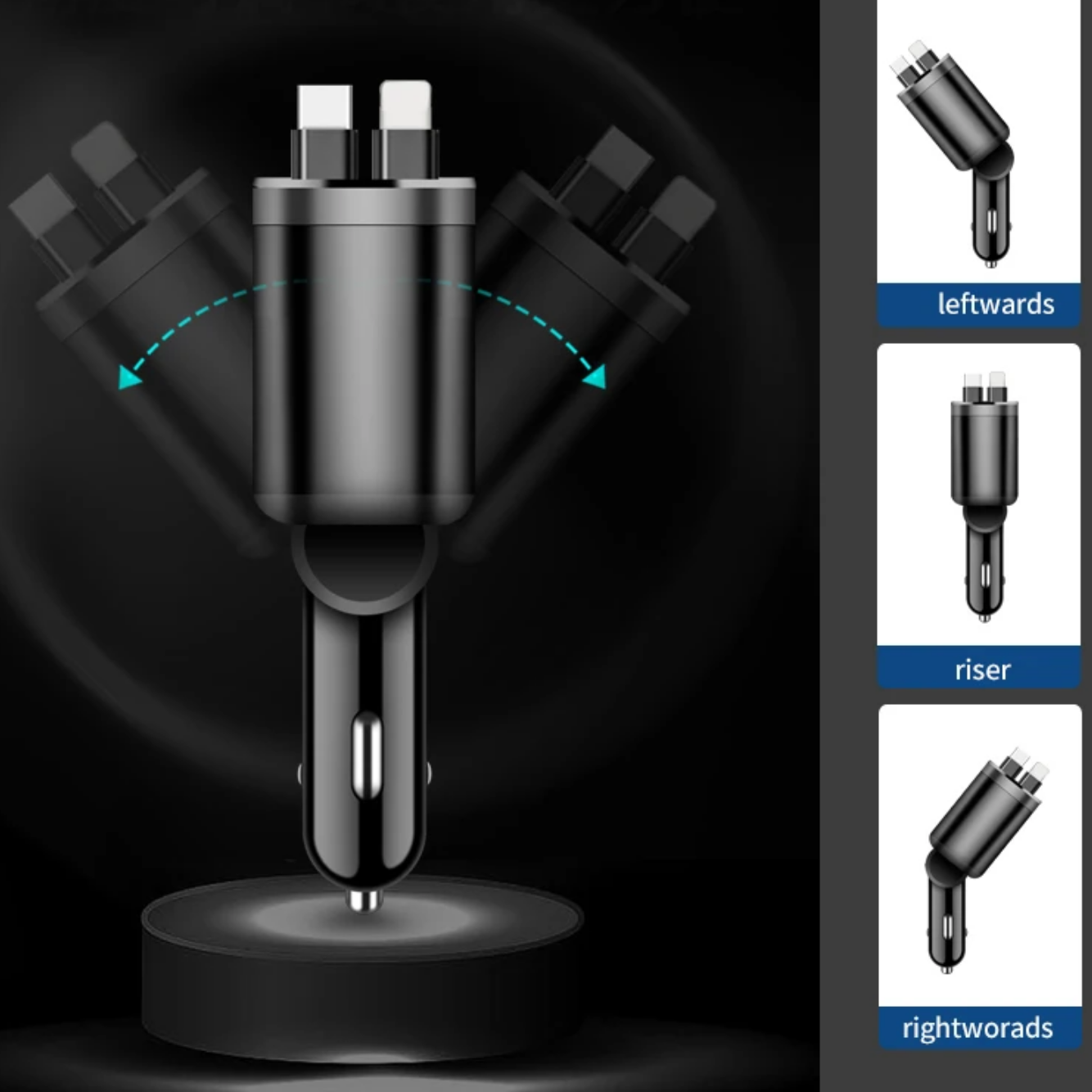 M4 5-in-1 Car Charger