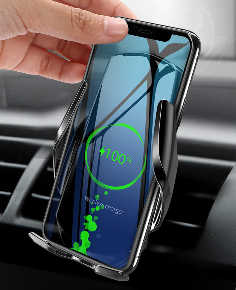 Smart infrared car wireless charger