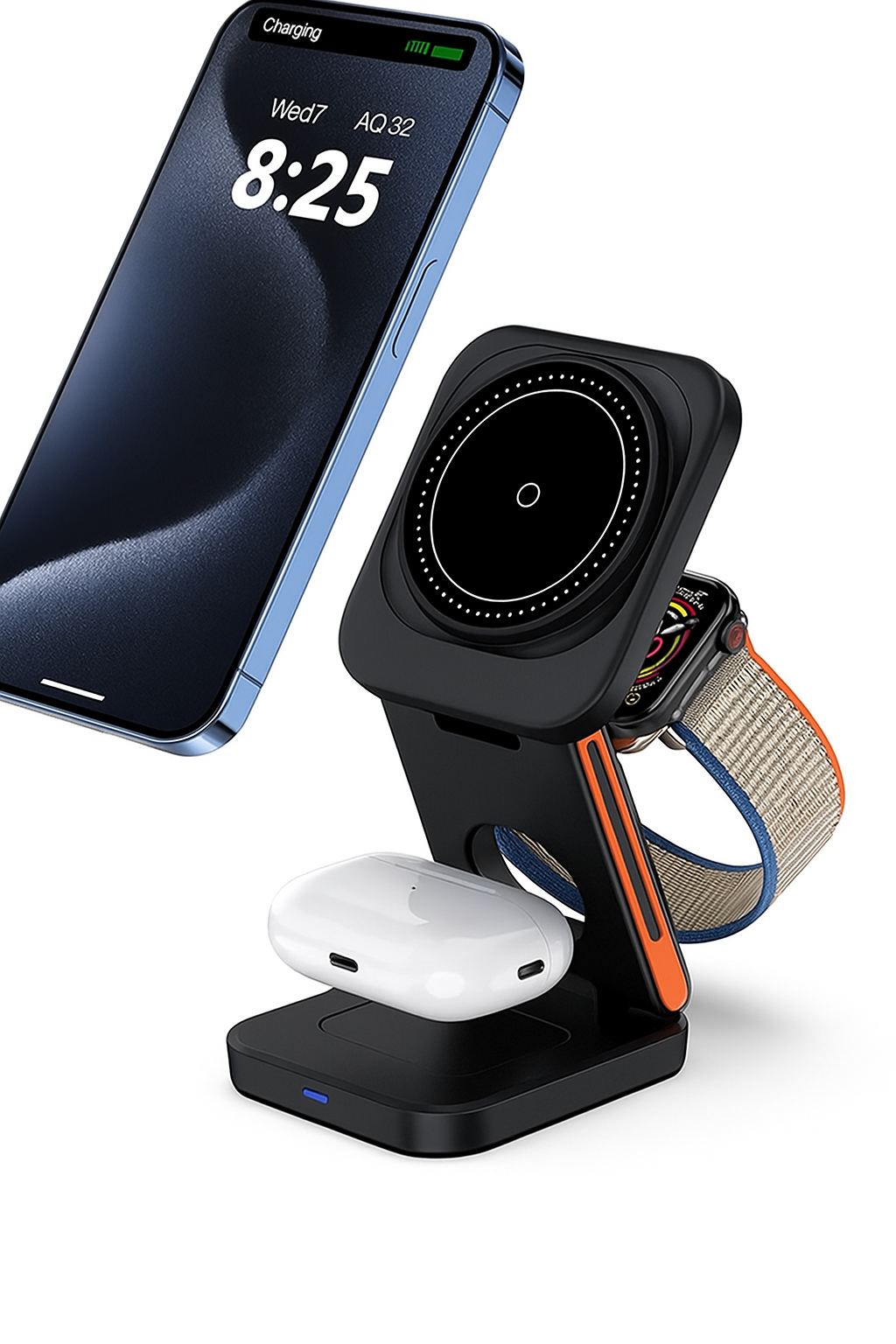3-in-1 Magnetic Wireless Charger