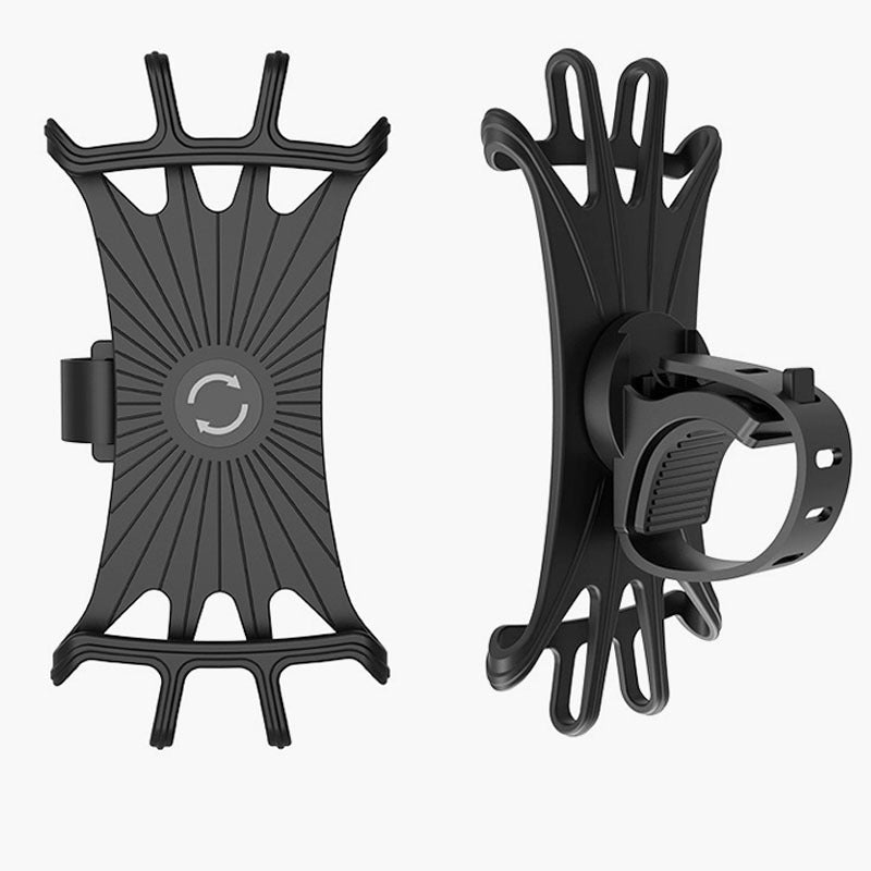 360° Rotating Silicone Bicycle Phone Holder