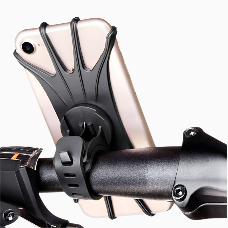 360° Rotating Silicone Bicycle Phone Holder