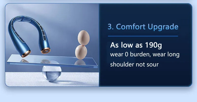 Portable Bladeless Neck Fan