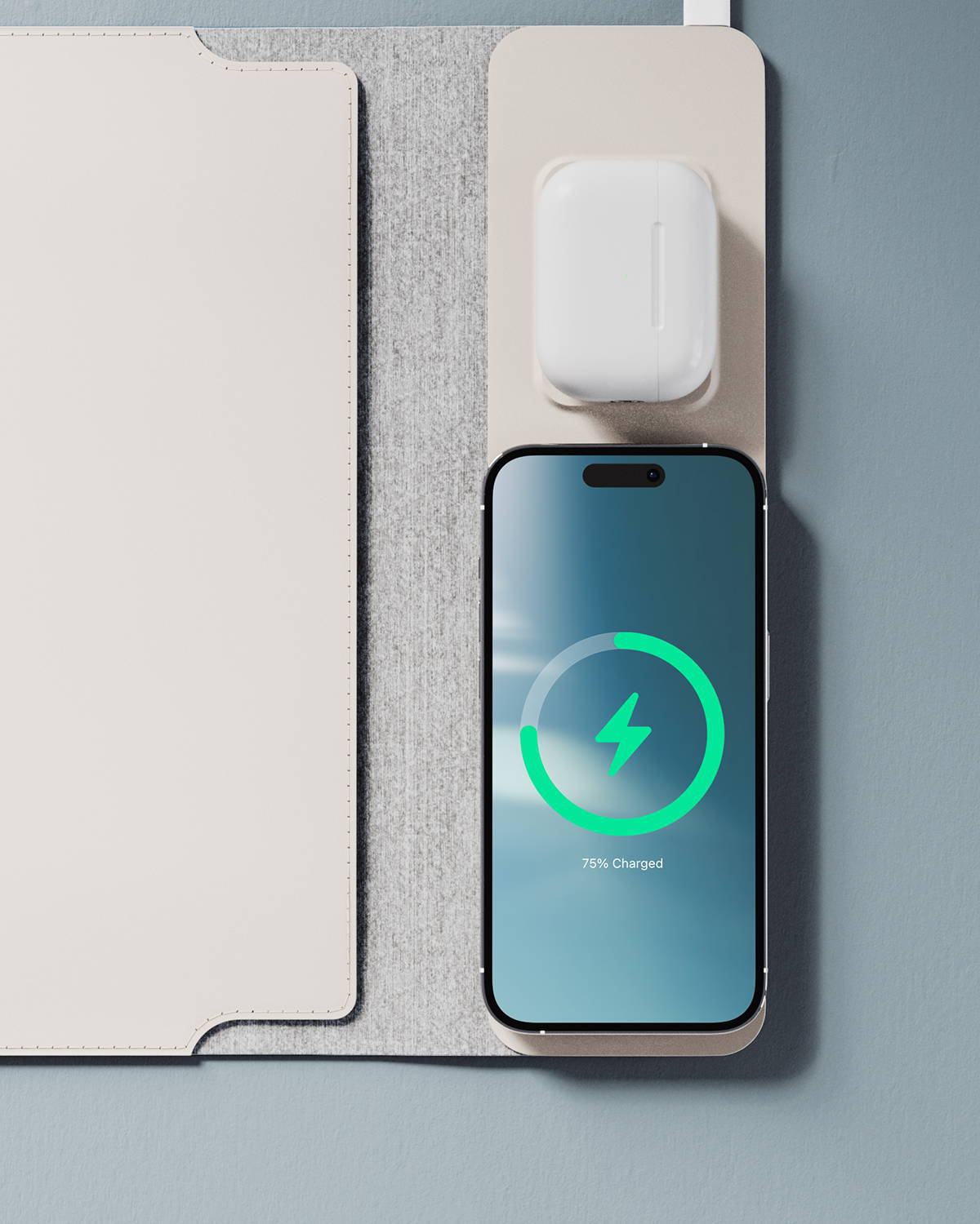 Wireless Charger Laptop Bag