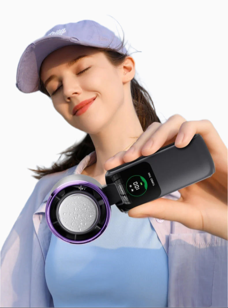 Handheld mini fan