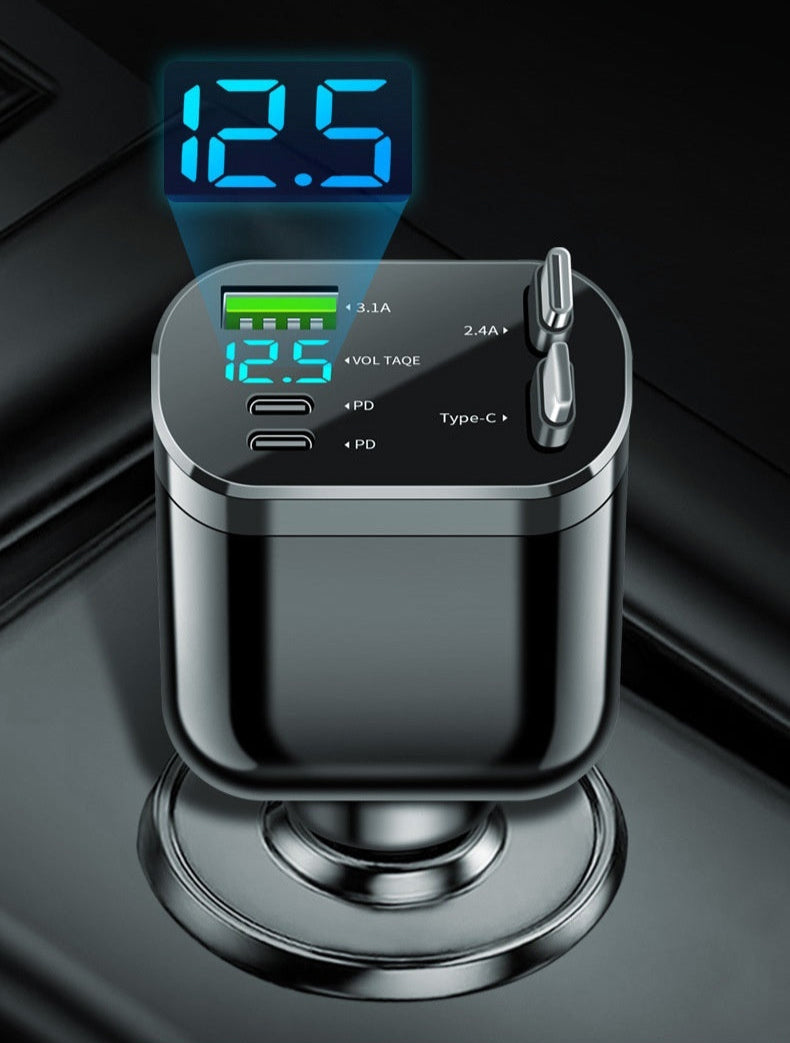 M4 5-in-1 Car Charger