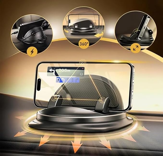 Anti-Slip Silicone Car Phone Holder