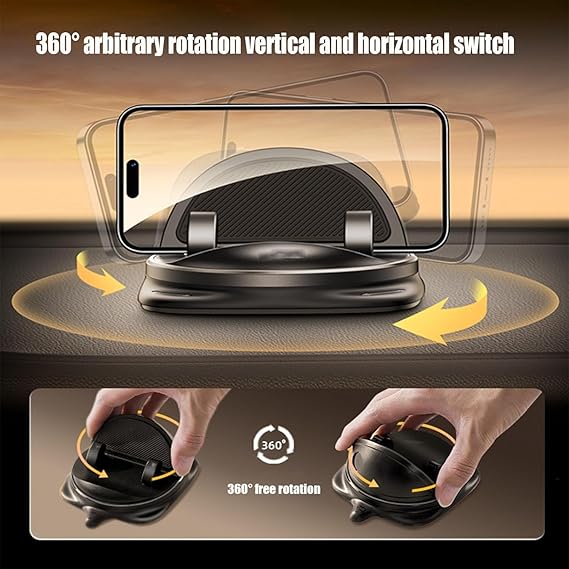 Anti-Slip Silicone Car Phone Holder