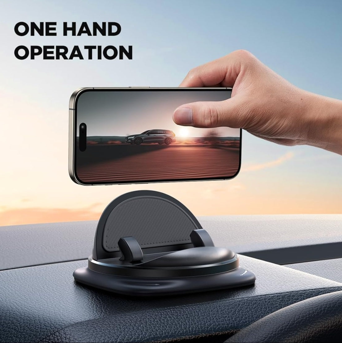 Anti-Slip Silicone Car Phone Holder