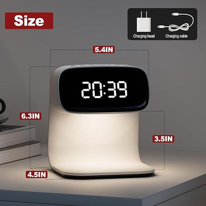 Wireless Charging Alarm Clock