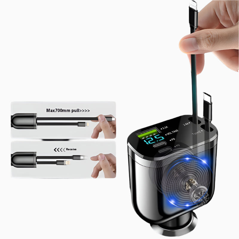 M4 5-in-1 Car Charger