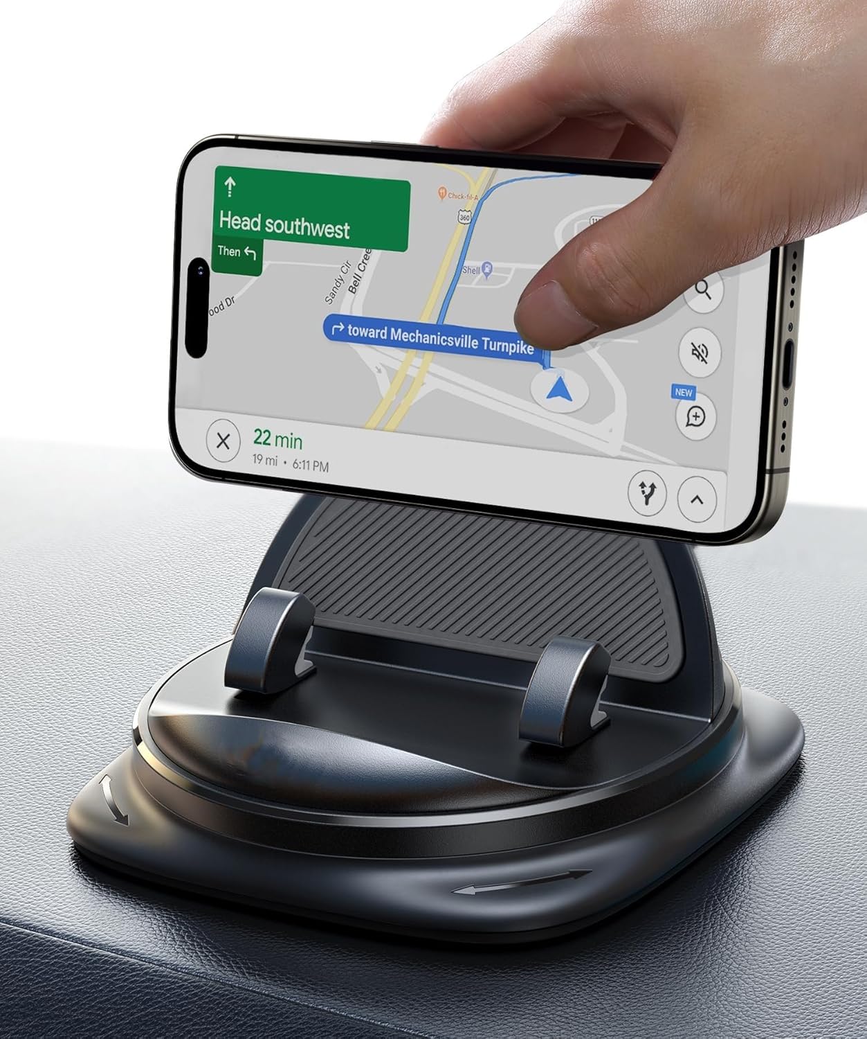 Anti-Slip Silicone Car Phone Holder
