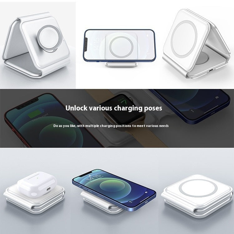3-in-1 Foldable MagSafe Charger