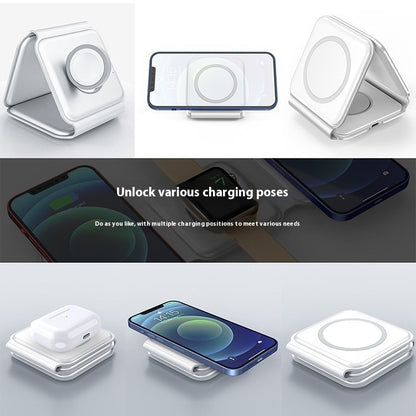 3-in-1 Foldable MagSafe Charger