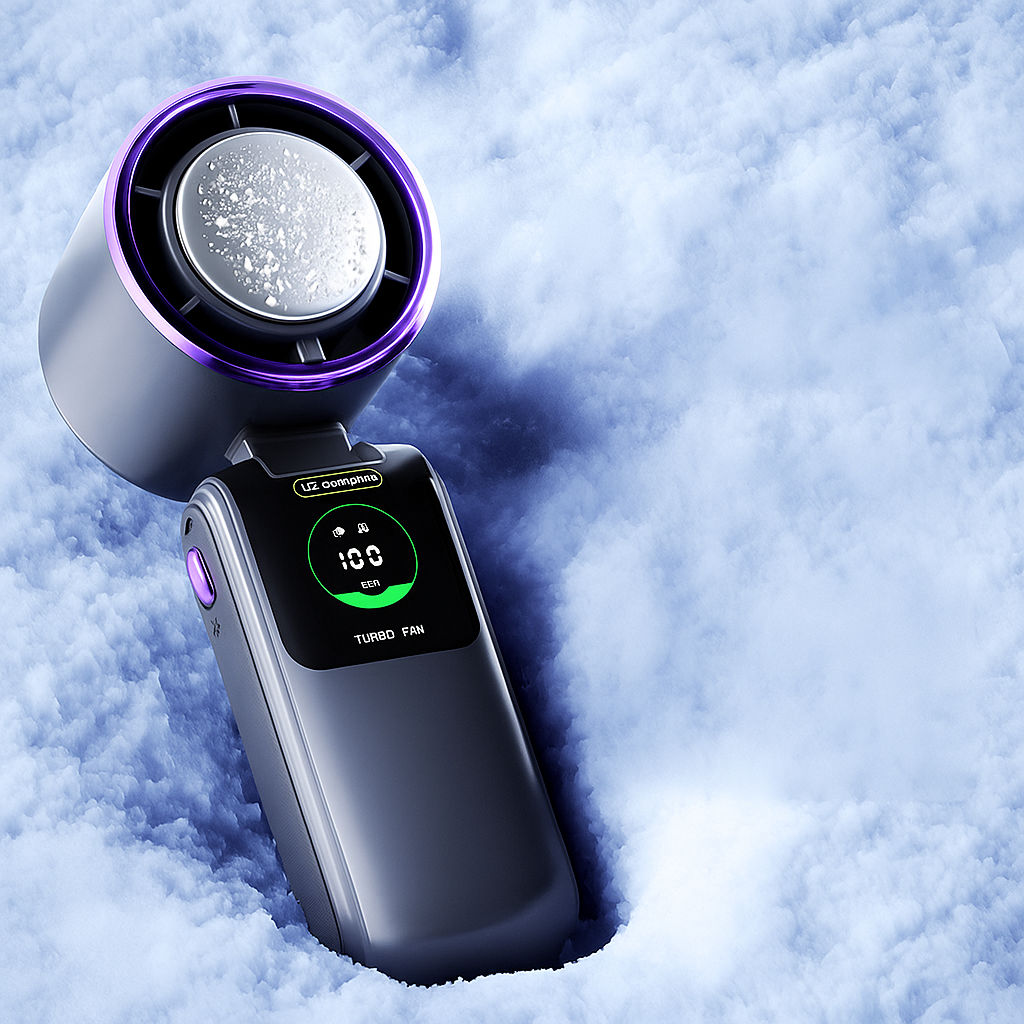 Handheld mini fan