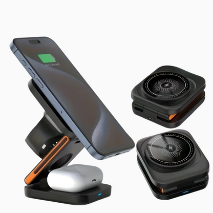 3-in-1 Magnetic Wireless Charger