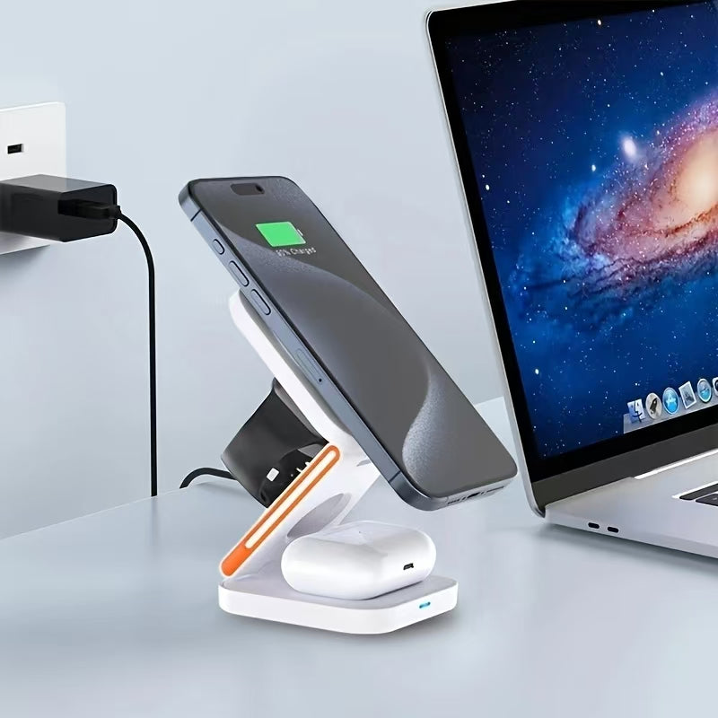 3-in-1 Magnetic Wireless Charger