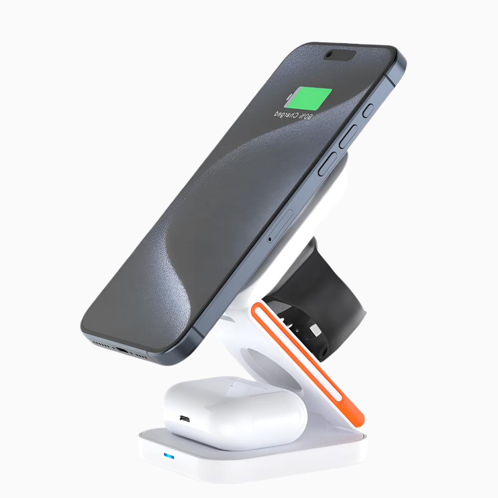 3-in-1 Magnetic Wireless Charger