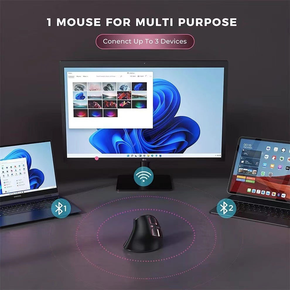 Bluetooth Vertical Mouse