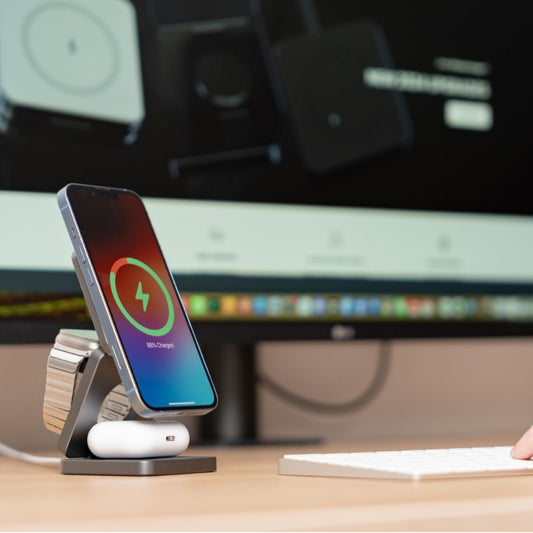 3-in-1 Magnetic Folding Wireless Charger