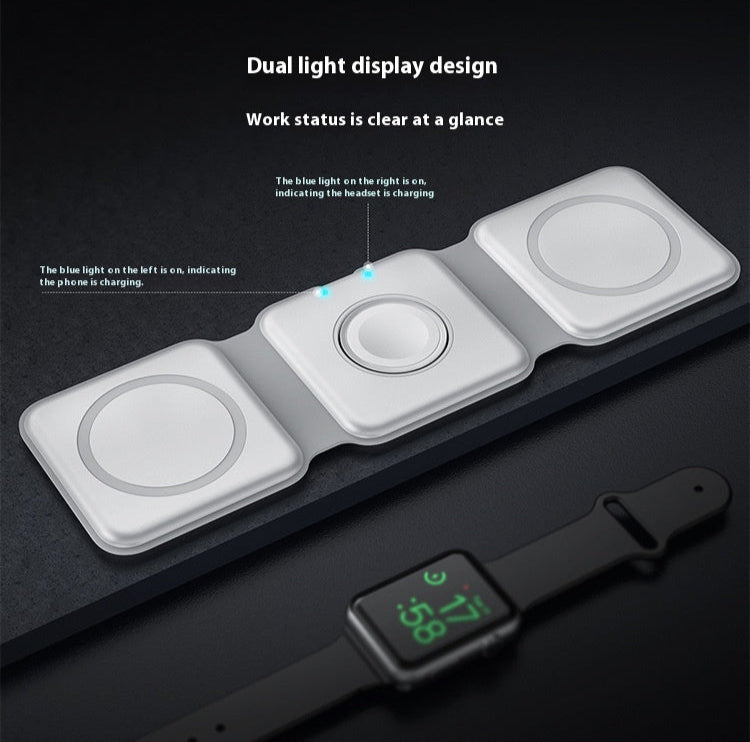 3-in-1 Foldable MagSafe Charger
