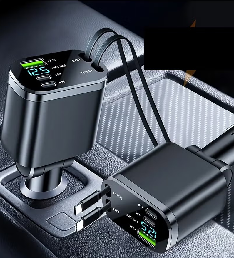 M4 5-in-1 Car Charger