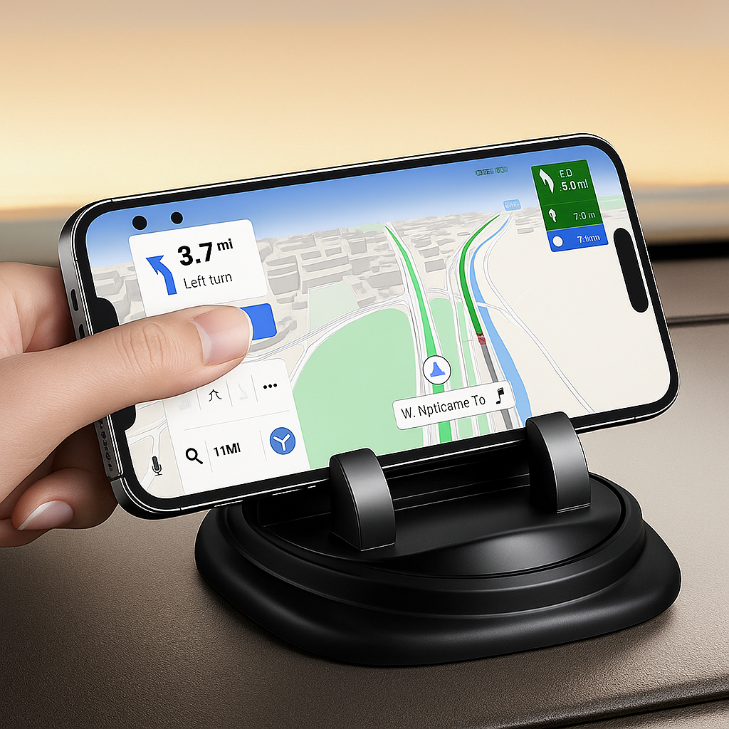Anti-Slip Silicone Car Phone Holder