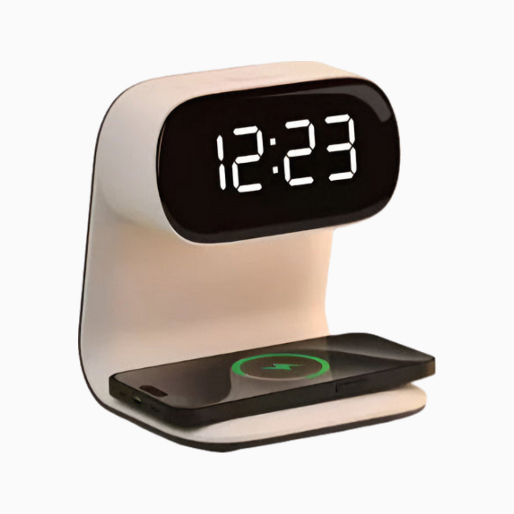 Wireless Charging Alarm Clock