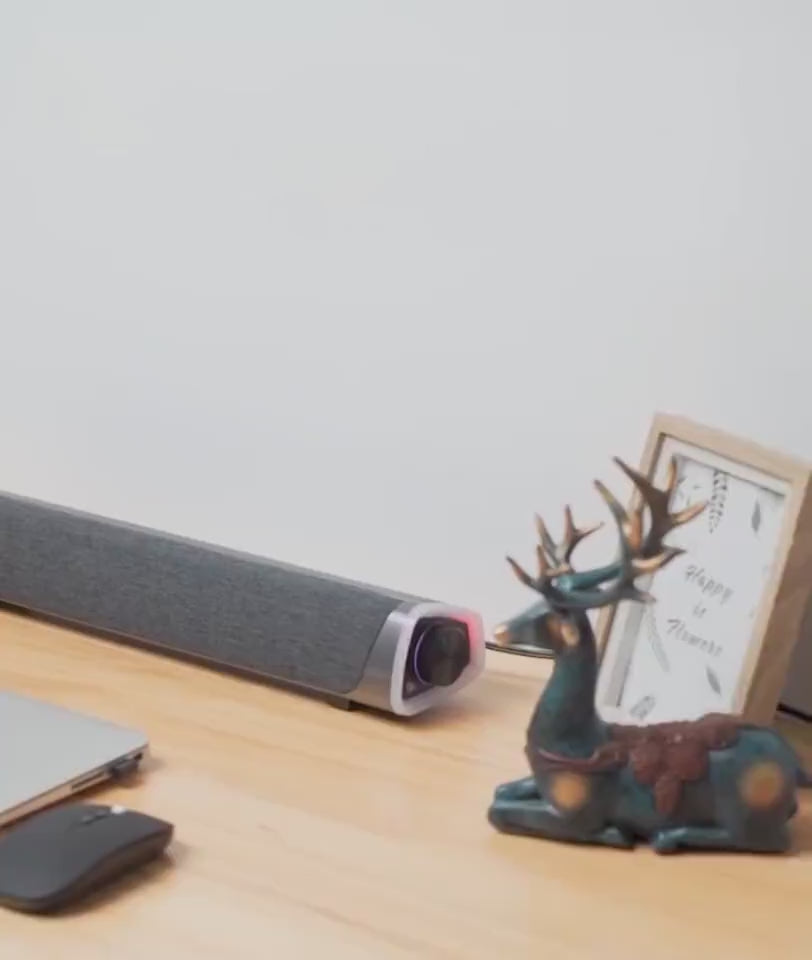 Load video: 4D Computer Speaker Bar Stereo