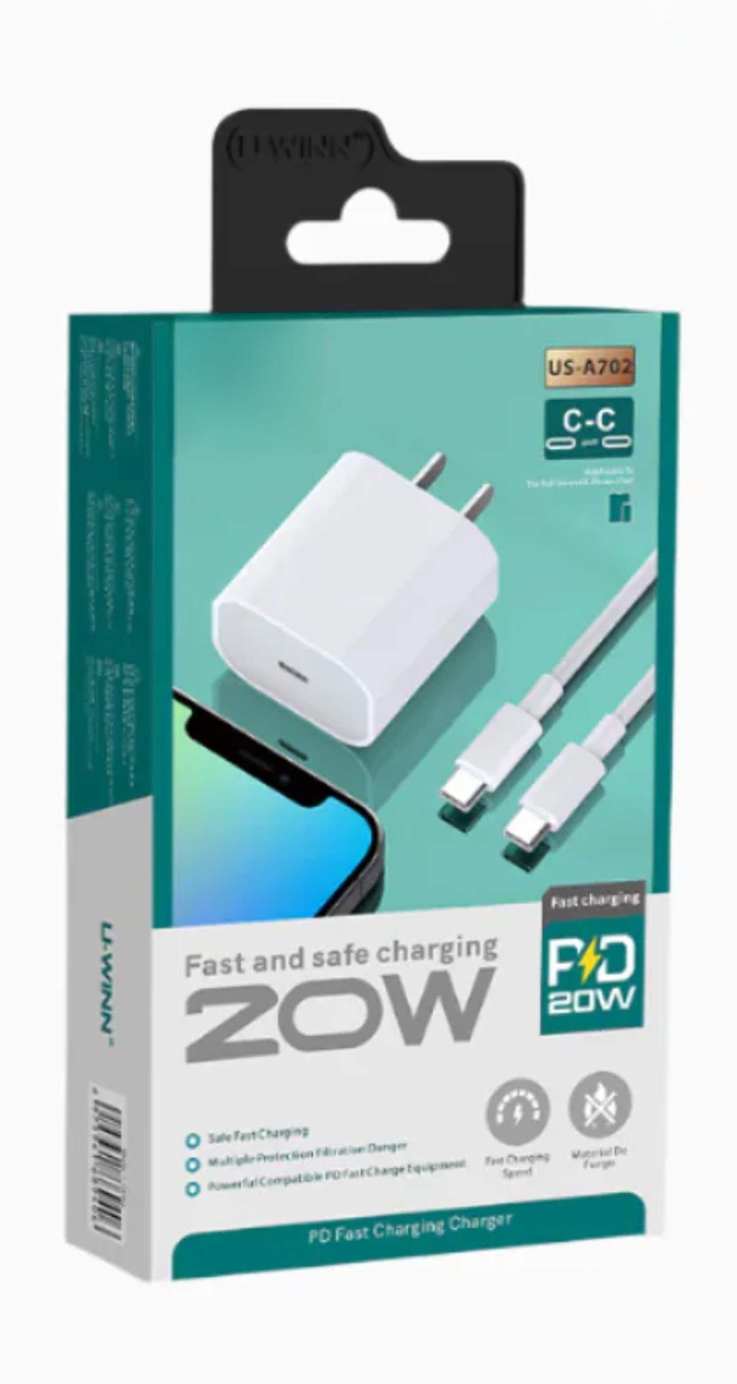 2-Pack Type-C Charging Cable