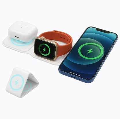 3-in-1 Foldable MagSafe Charger