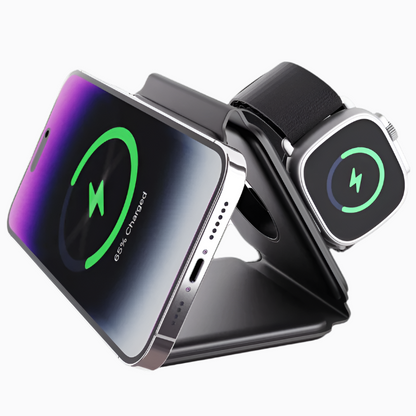3-in-1 Foldable MagSafe Charger