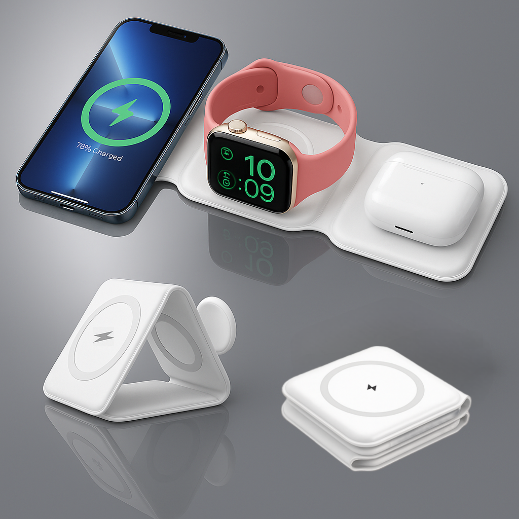 3-in-1 Foldable MagSafe Charger